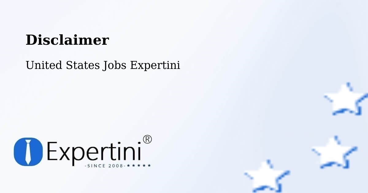 Disclaimer – Helotes - United States Jobs Expertini